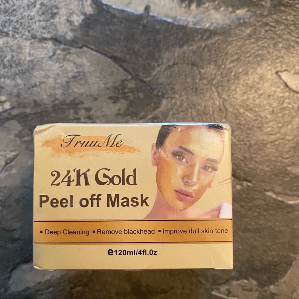 24K Gold peel off mask